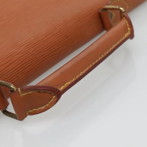 LOUIS VUITTON Epi Serviette Conseiller Zipangu Gold M54428 LV Auth bs24256 - Picture 7 of 16